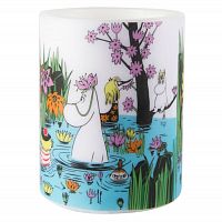 свеча большая moomin на пруду, 8 см в Томске