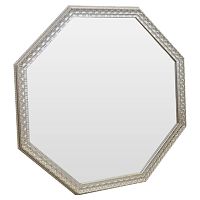 зеркало серебряное восьмиугольное большое silver light в Томске