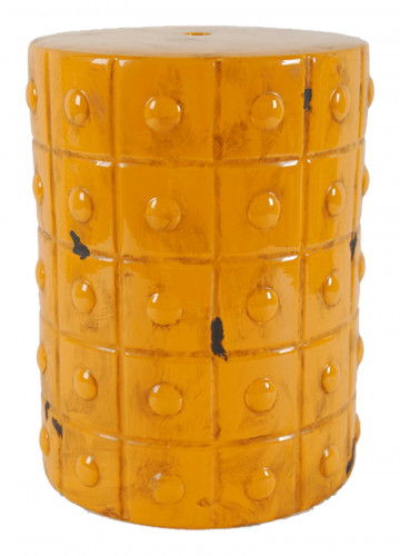 керамический столик-табурет mustard stool orange в Томске