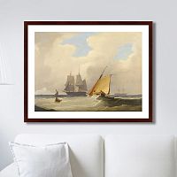 картина: the sailboat, 1829г. в Томске