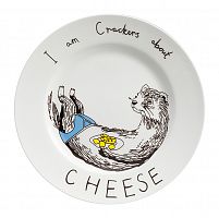 тарелка i am crackers about cheese в Томске
