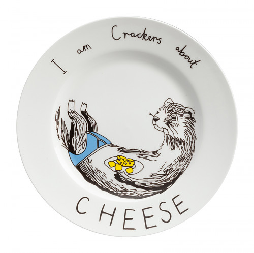 тарелка i am crackers about cheese в Томске