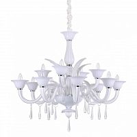 подвесная люстра ideal lux renoir sp12 bianco в Томске