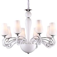 подвесная люстра arte lamp biancaneve a8110lm-8wh в Томске