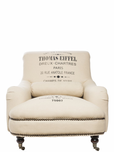 кресло thomas eiffel белое в Томске