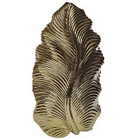 ваза leaf золотая 25.5*12*44.5 в Томске