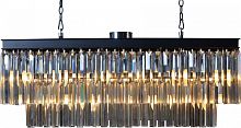 люстра odeon l110 black&glass чёрная, прозрачная в Томске