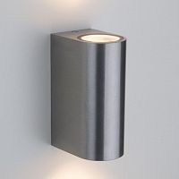 уличный настенный светильник elektrostandard 1703 techno pillar хром 4690389117145 в Томске