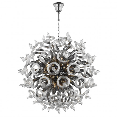 люстра дизайнерская think черная хром в Томске