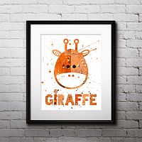 постер giraffe а4 в Томске