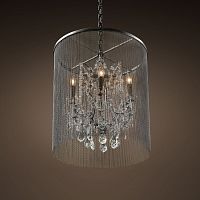 люстра vaille от delight collection никель в Томске