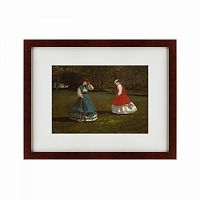картина: a game of croquet, 1866 в Томске