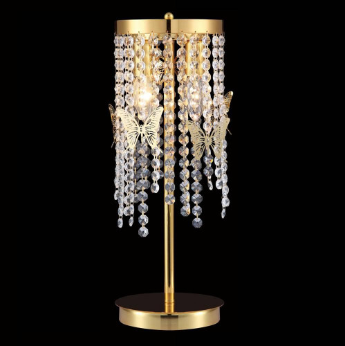 настольная лампа crystal lux bloom lg2 gold в Томске