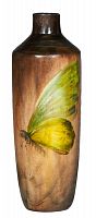 ваза настольная fresco yellow butterfly в Томске