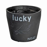 цветочный горшок lucky чёрный в Томске