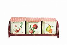 набор емкостей для хранения на подставке fruits в Томске